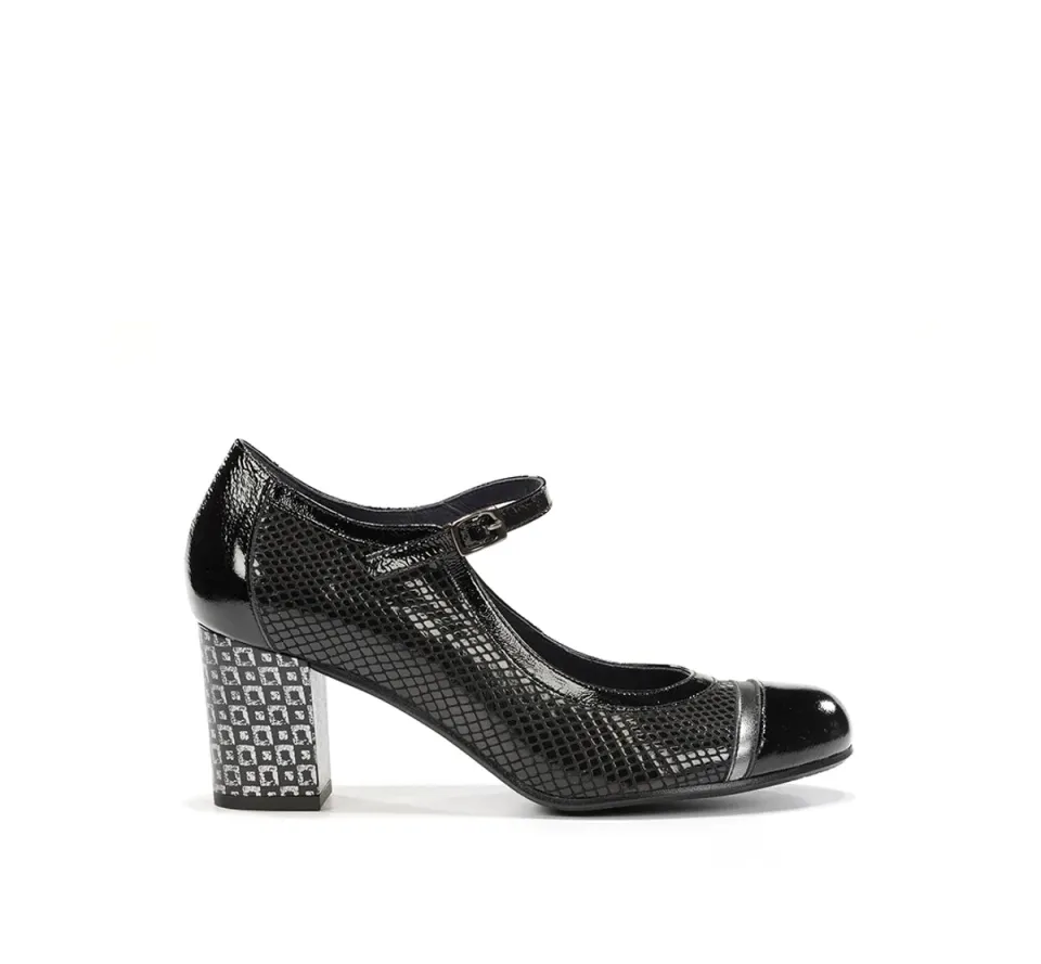 Fluchos Rodin D8669 Scarpe Nero Fibbia