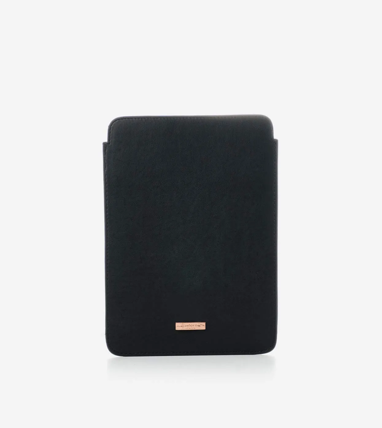 Alexander Smith Strass custodia tablet iPad nera 14x20 pelle