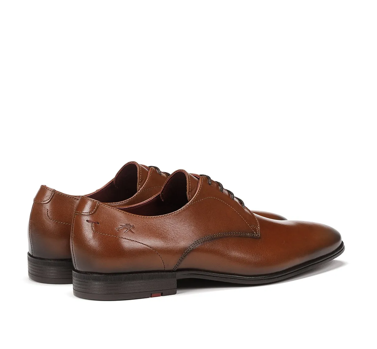 Fluchos Adam F0842 scarpe stringate uomo marroni pelle