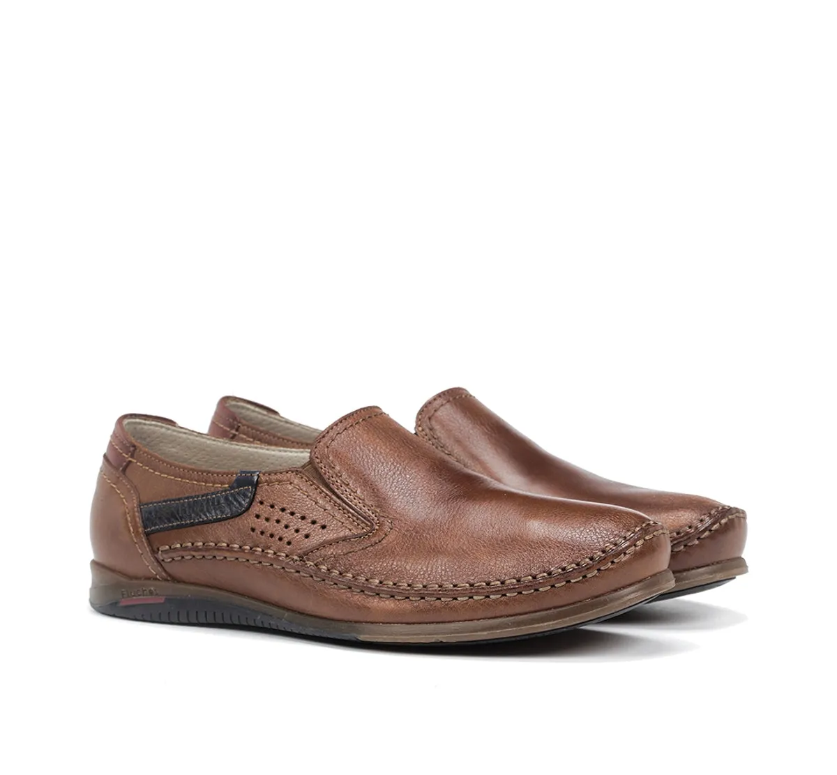 Fluchos Catamaran 8565 Scarpa Slip On Marrone Uomo