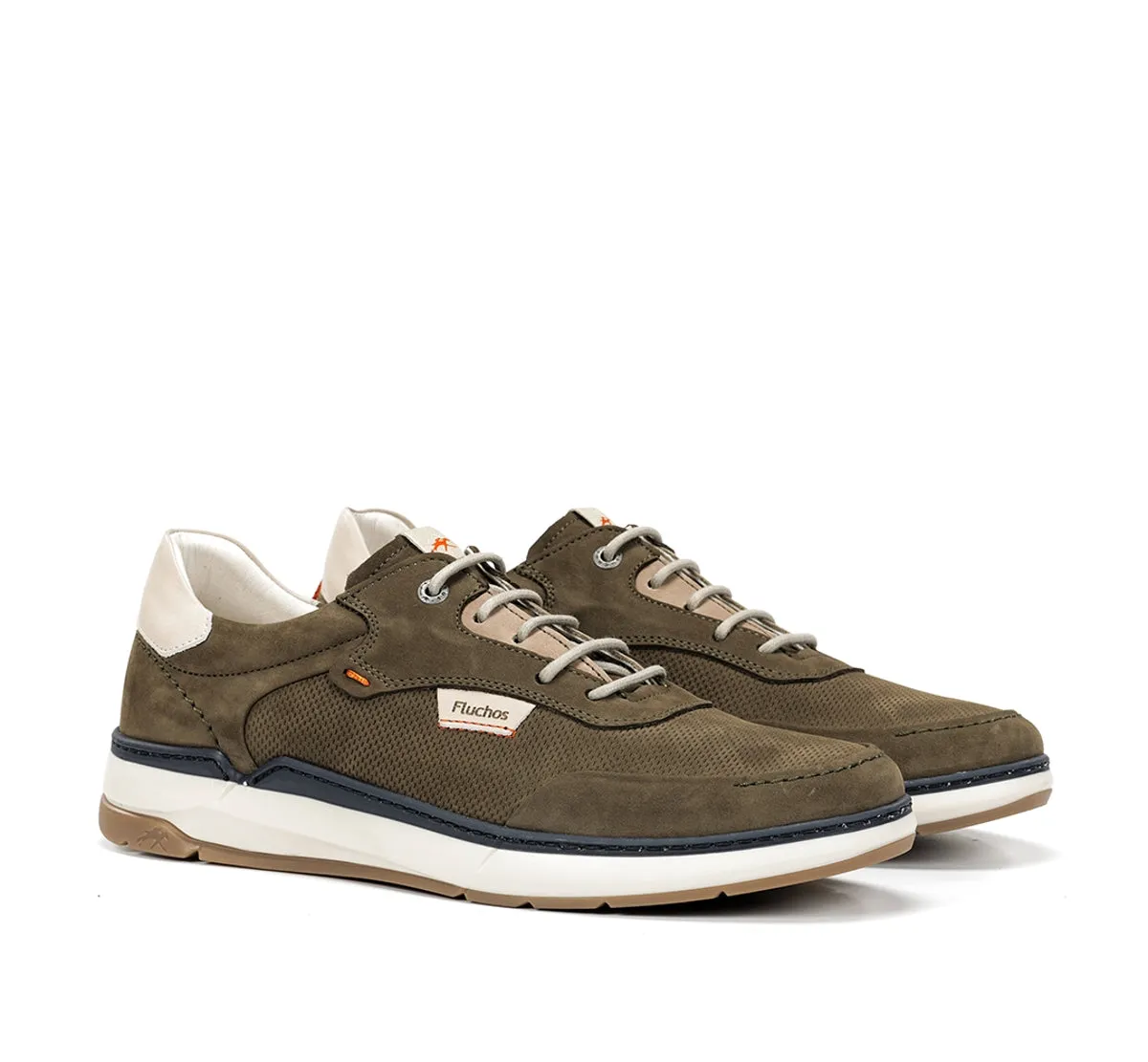 Fluchos Jeff F2210 scarpe uomo verdi casual