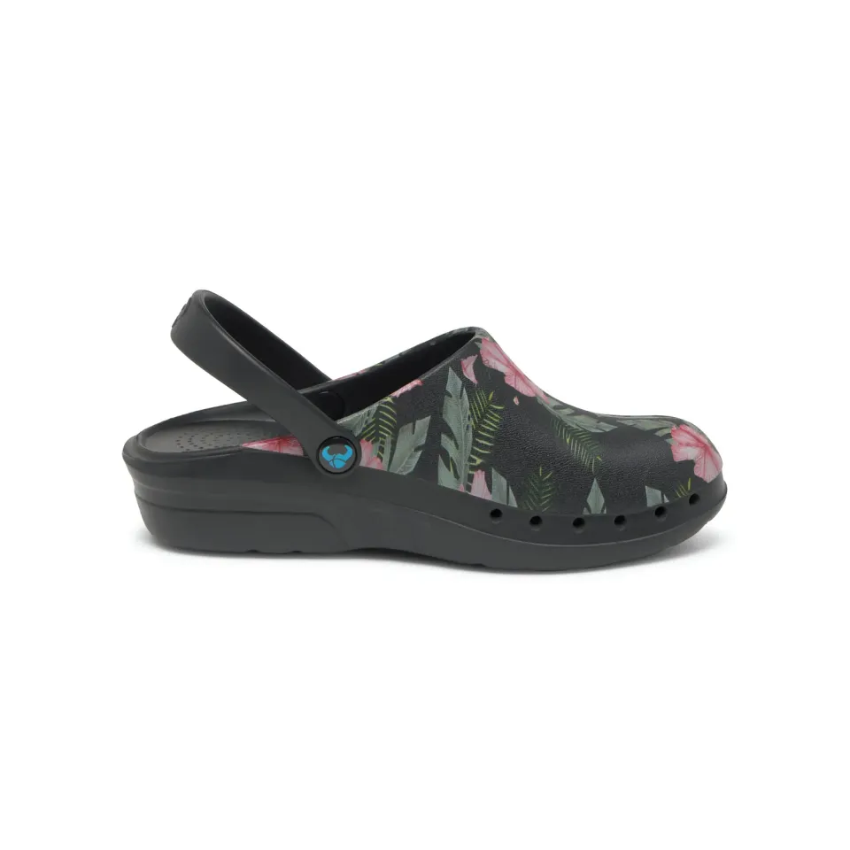 Suecos Oden+ zoccoli sanitari jungle print donna