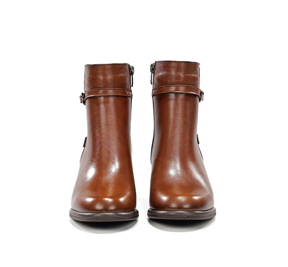 Fluchos Frixe D9816 stivaletti donna marroni tacco