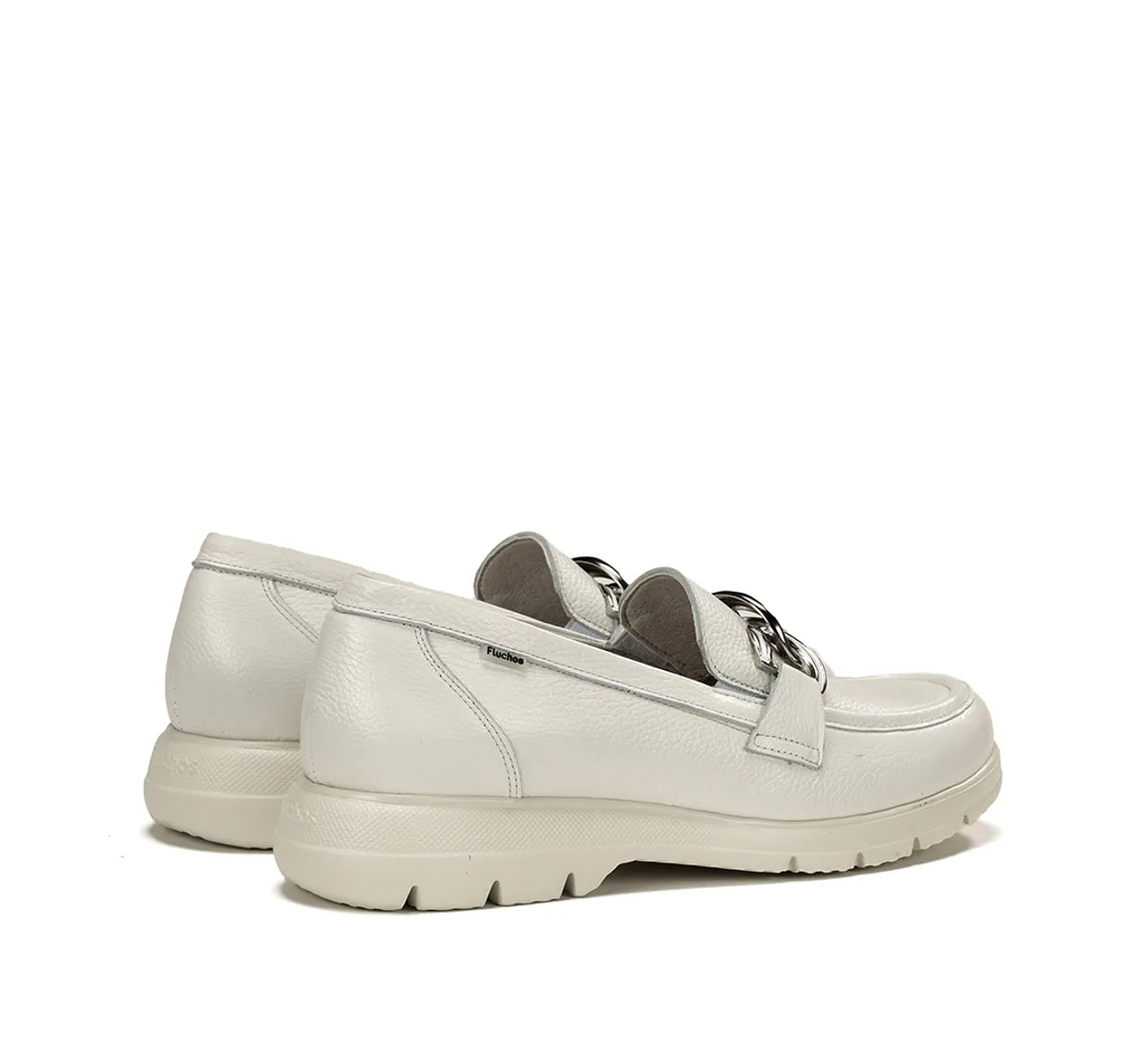 Fluchos Gladis F1937 Mocassini Donna Bianchi Leggeri