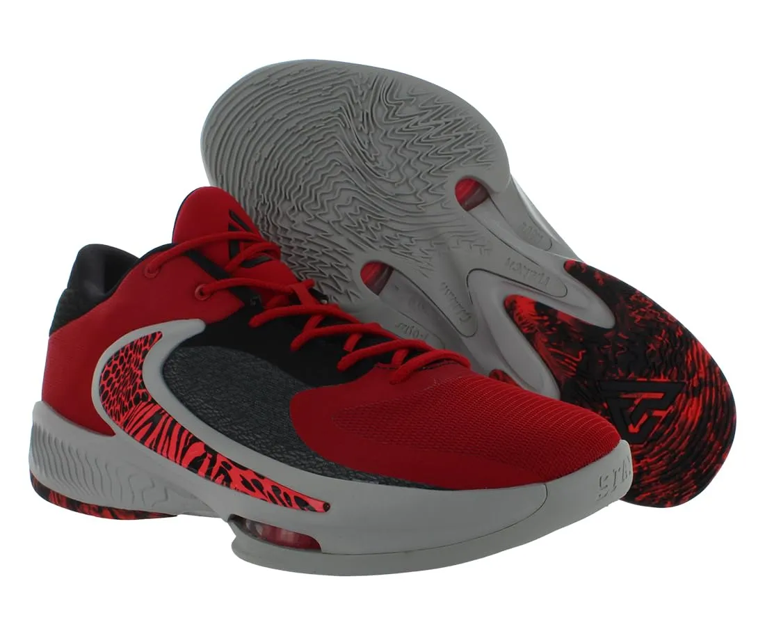 Nike Giannis Immortality scarpe basket uomo bianco rosso