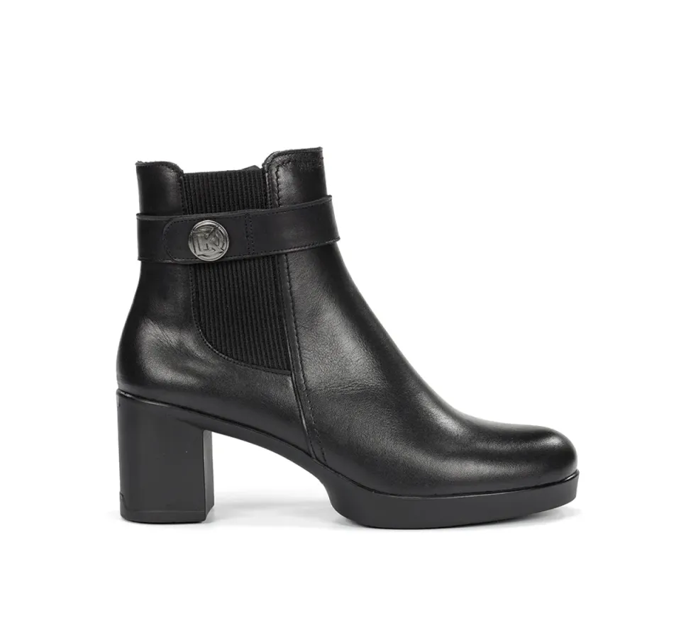 Dorking Elite D9422 stivaletto donna nero tacco