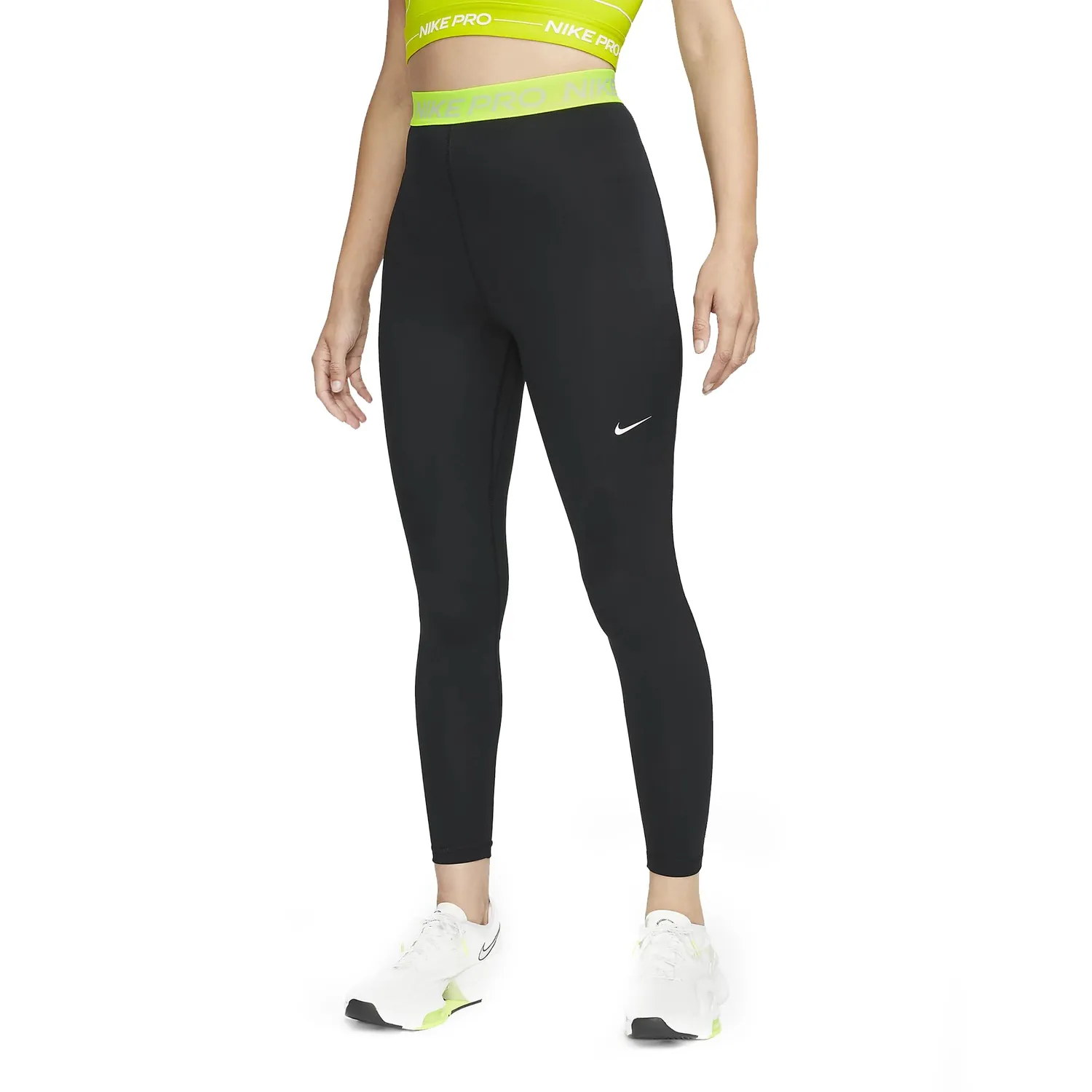 Nike Pro 365 Tight 7/8 leggings donna XS grigi