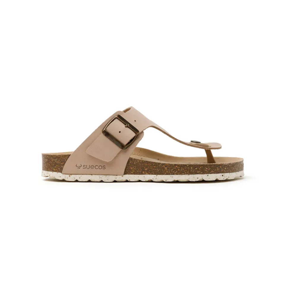 Suecos Viky Soft sandali donna taupe ergonomici