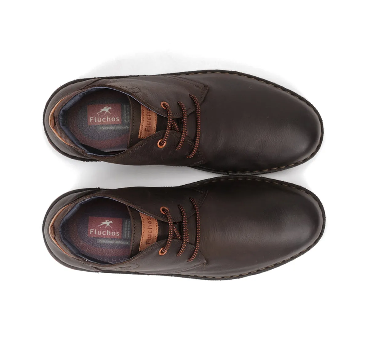 Fluchos Alfa F0701 stivaletto uomo marrone pelle