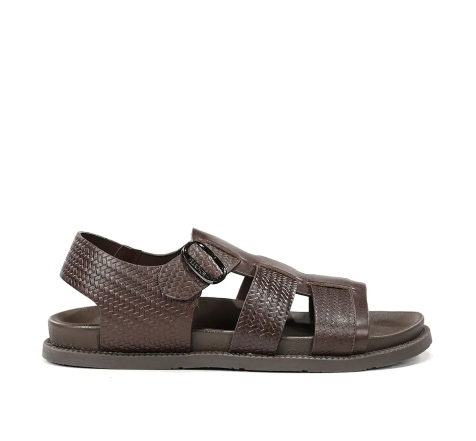 Fluchos Bari F2449 Sandalo Uomo Marrone Anatomico