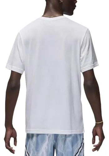 Nike Jordan Dri-Fit maglietta uomo bianca cotone XS