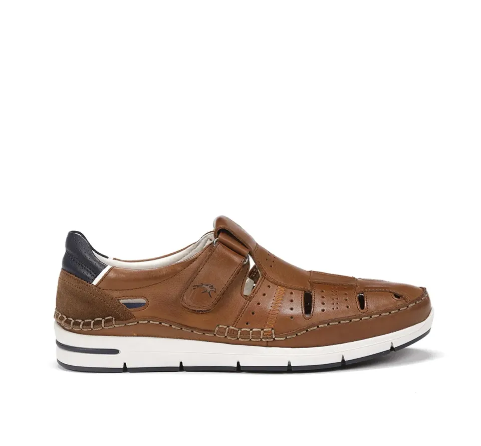 Fluchos Yannic F1444 sandali uomo marrone lacci