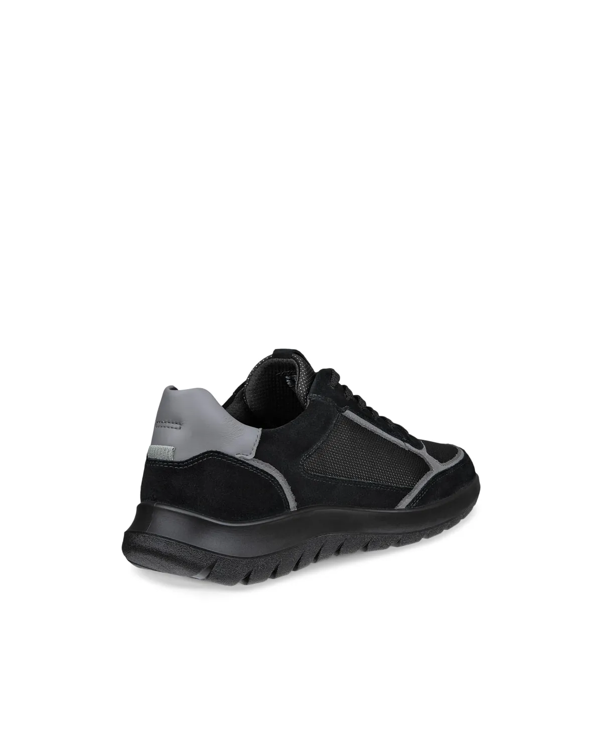 Ecco City Stride sneakers uomo pelle lacci neri