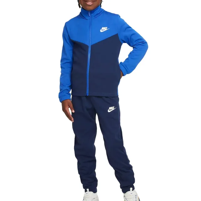 Nike Sportswear tuta sportiva bambino blu 12-13 anni