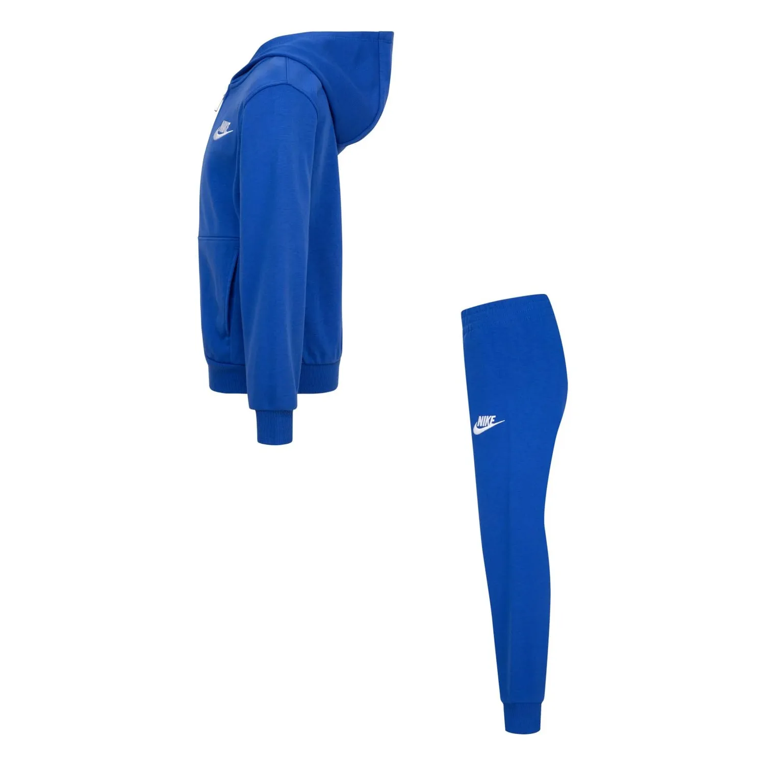 Nike Club Fleece felpa bambini 4-5 anni blu royal
