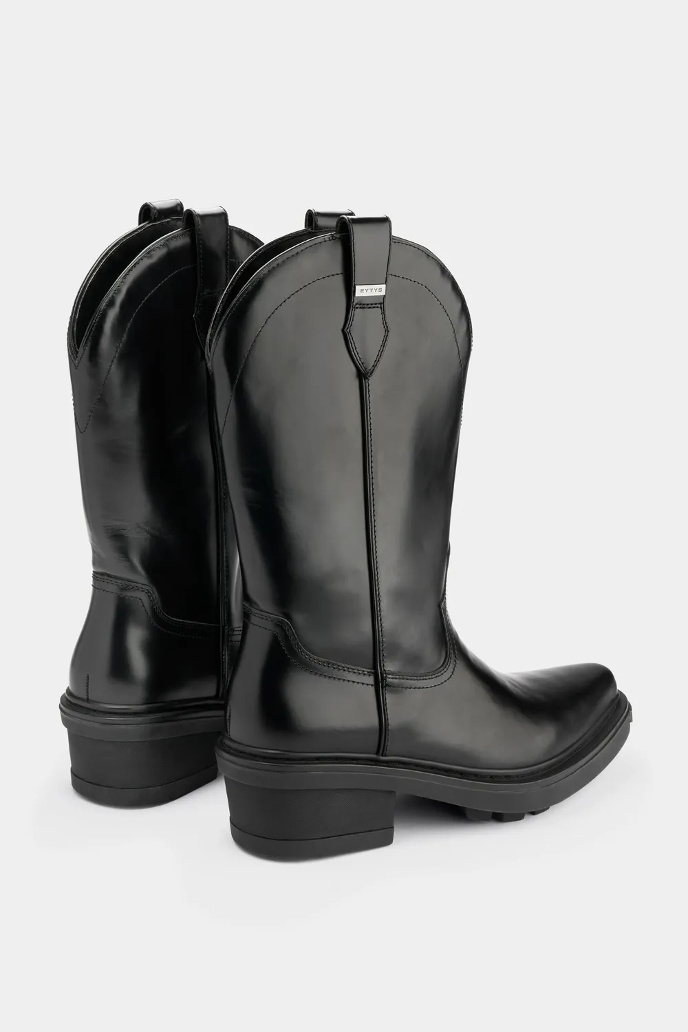 Eytys Dodge stivali pelle neri western