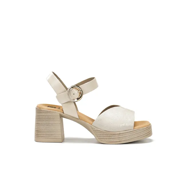 Dorking Diamond D9287 Sandalo Donna Bianco Tacco
