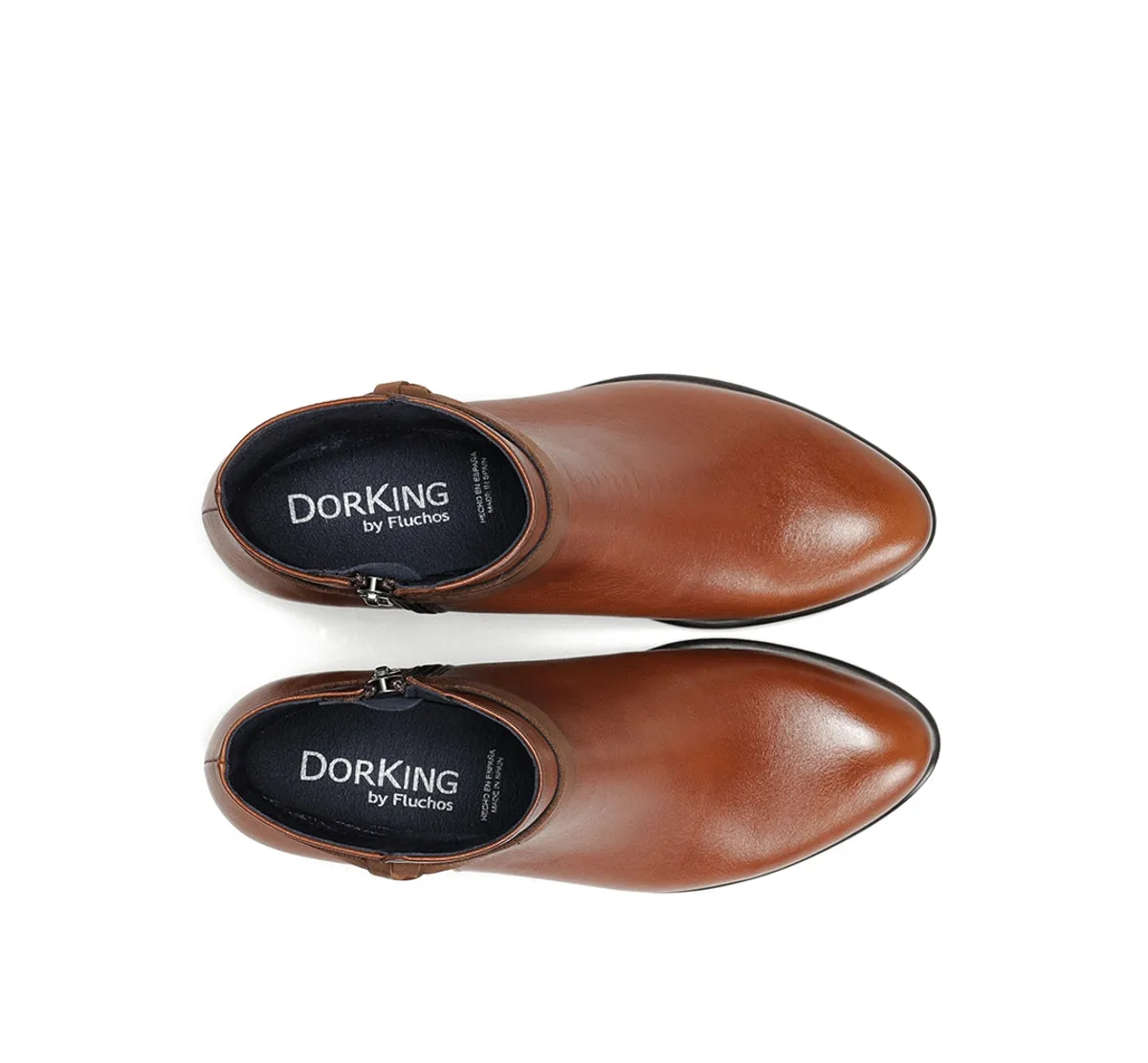Fluchos Alegria D8889 stivaletti marroni tacco