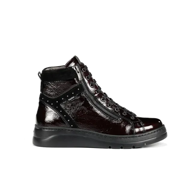 Fluchos Pompas F2250 sneakers donna bordeaux pelle