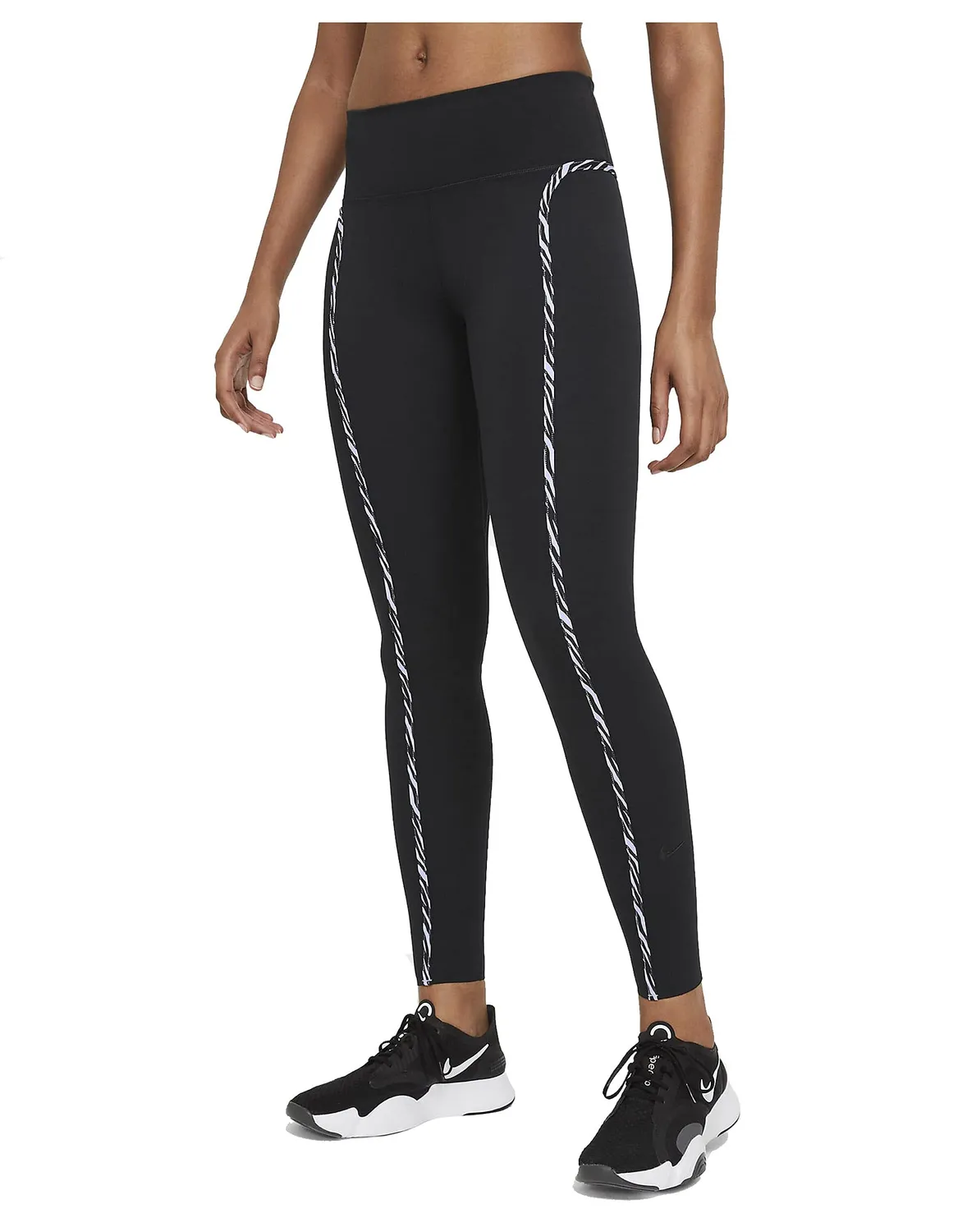 Nike One Luxe Icon Clash leggings S Dark Raisin