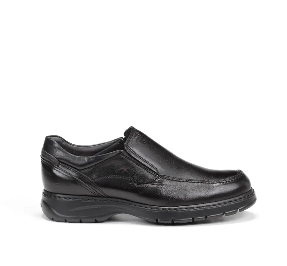 Fluchos Crono 9144 slip on uomo nere comode