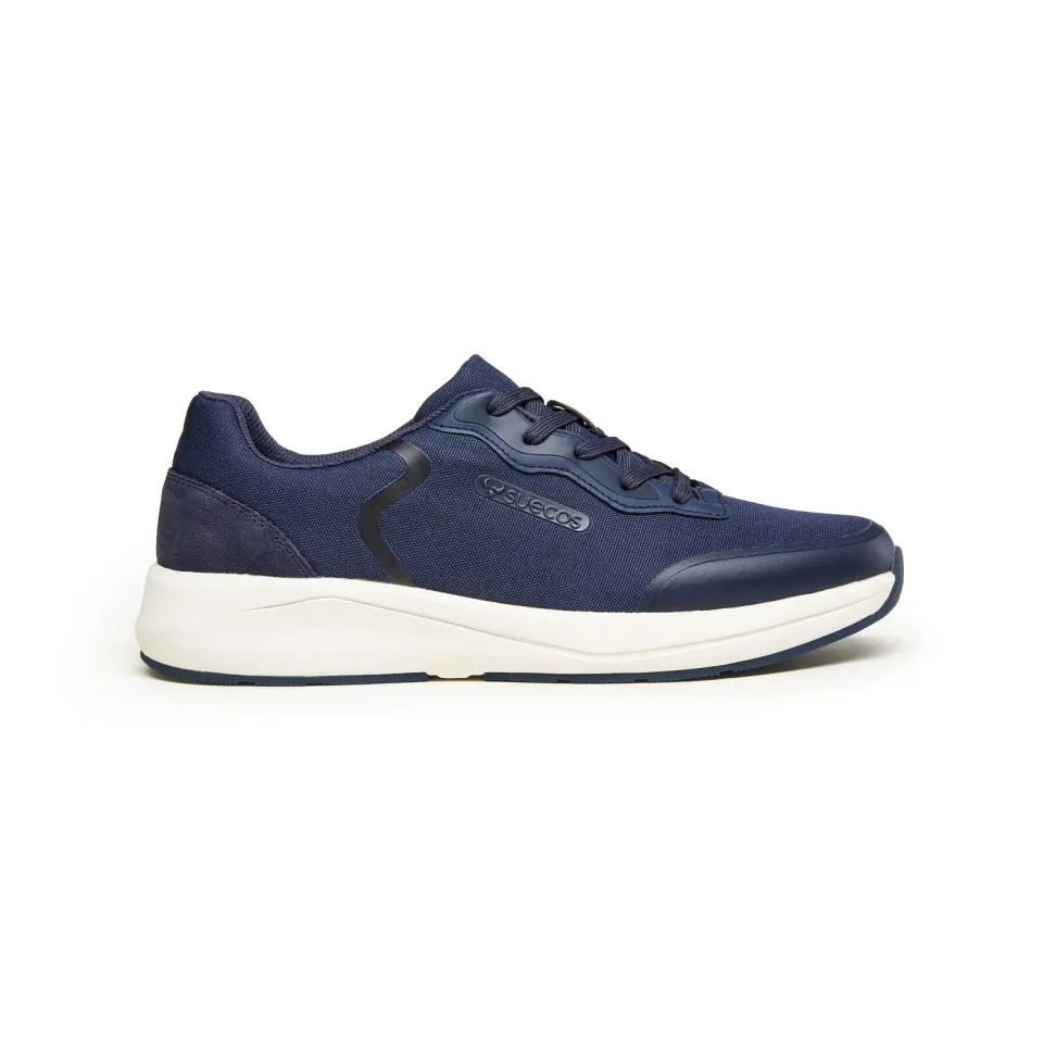 Suecos Vinter scarpe lavoro blu navy traspiranti