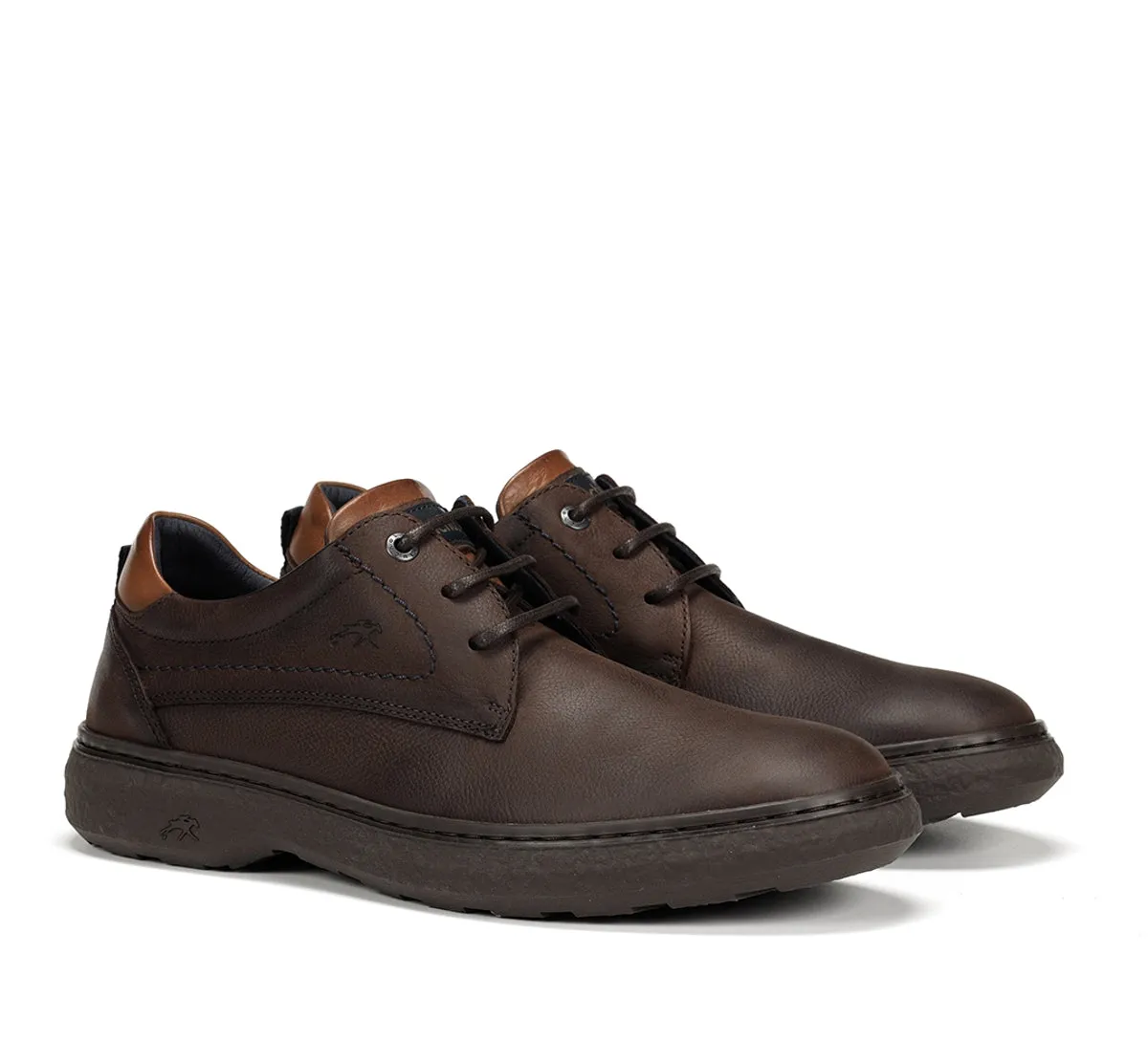 Fluchos Ragnar F1877 scarpe uomo marroni pianta larga