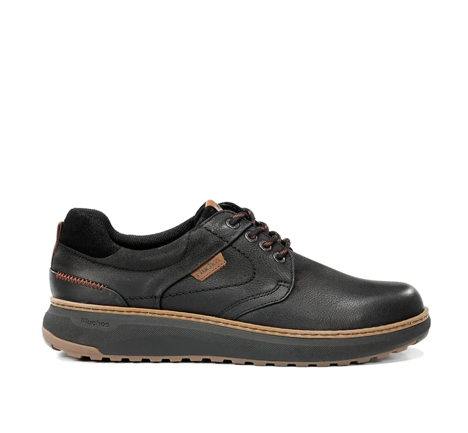 Fluchos Wildford F2535 scarpe uomo nere pelle