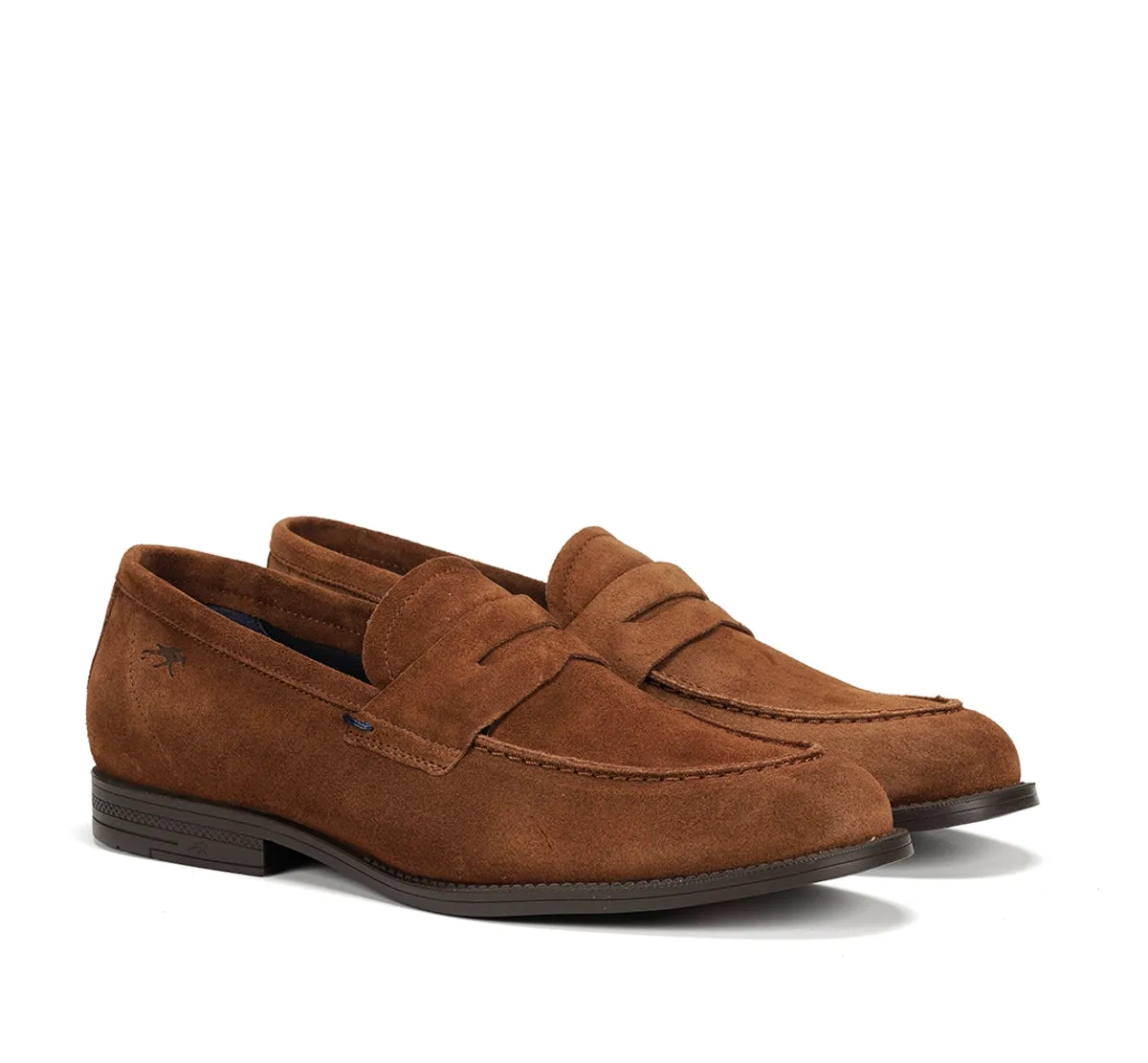 Fluchos Henri F1571 mocassino uomo marrone pelle