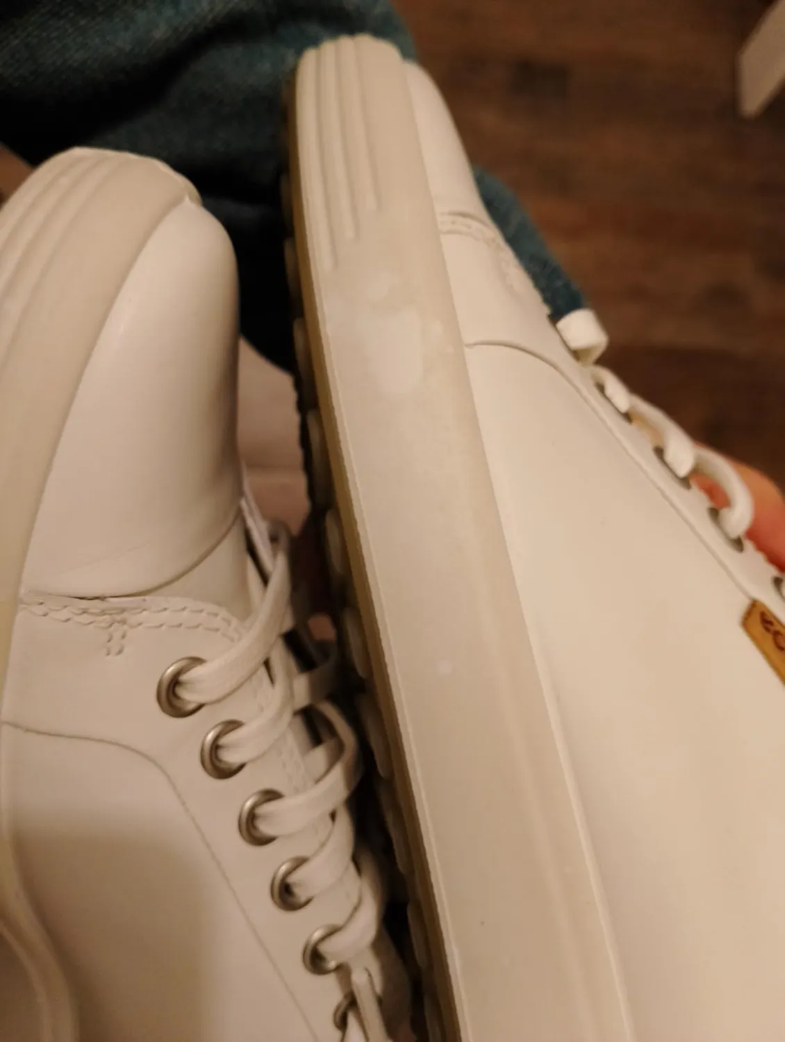Ecco Soft 7 Sneaker Donna Pelle Bianca