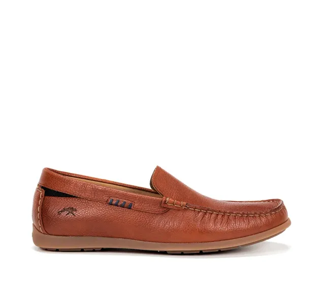 Fluchos Troy F1729 mocassini uomo marroni leggeri
