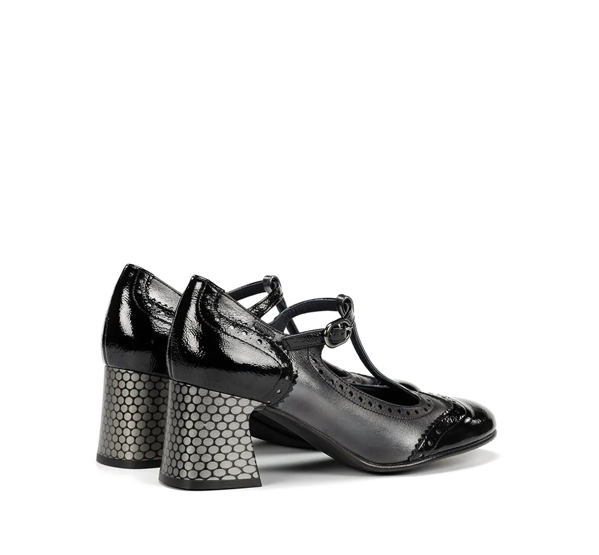 Fluchos Dacy D9618 mocassino donna grigio tacco