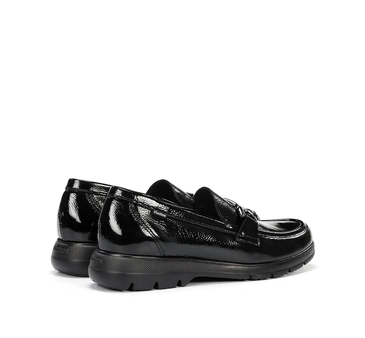 Fluchos Gladis F1794 mocassino nero donna leggero