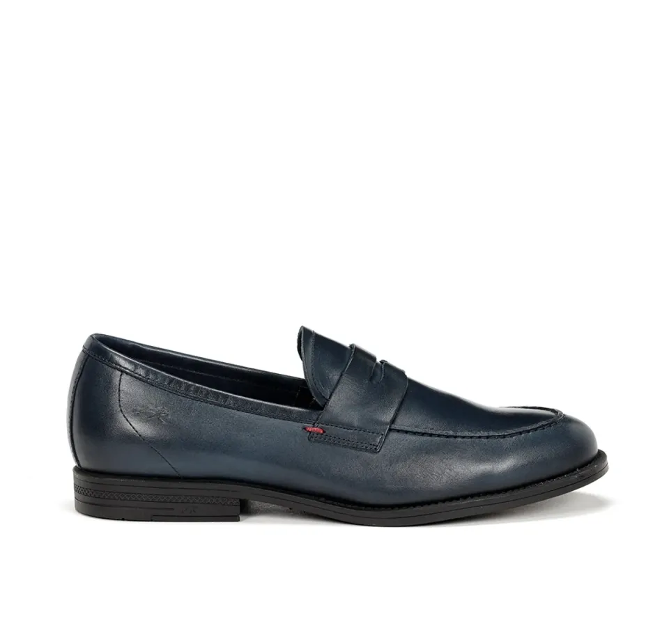 Fluchos Henri F0824 mocassino blu formale