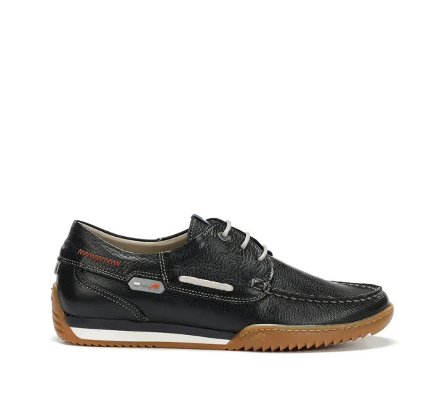 Fluchos Bruno F2434 scarpe barca blu uomo