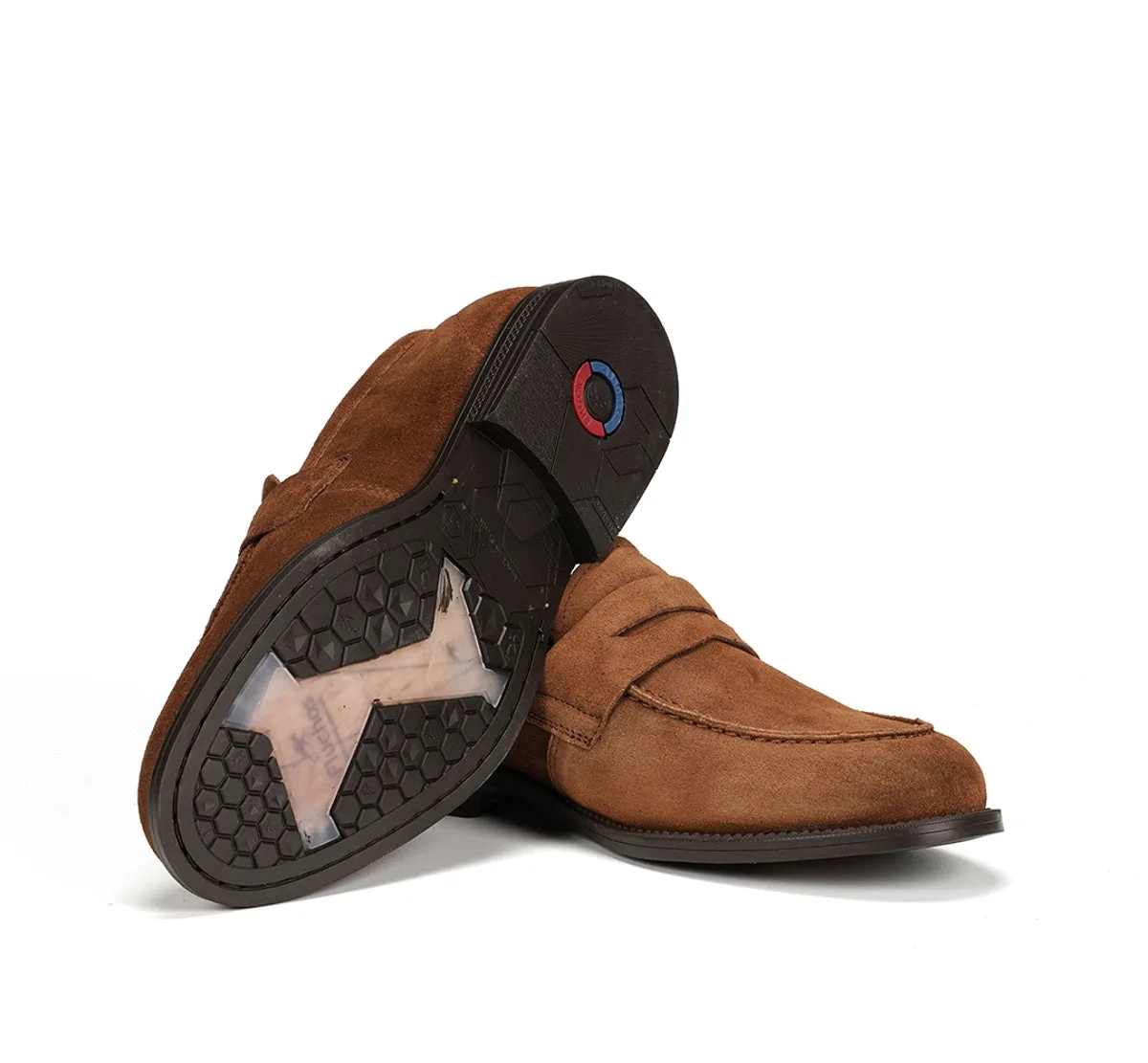 Fluchos Henri F1571 mocassino uomo marrone pelle