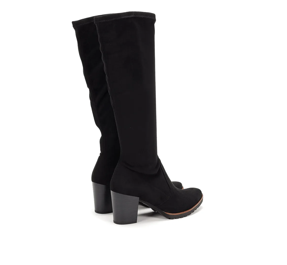 Fluchos Thais D7890 stivale donna nero con tacco