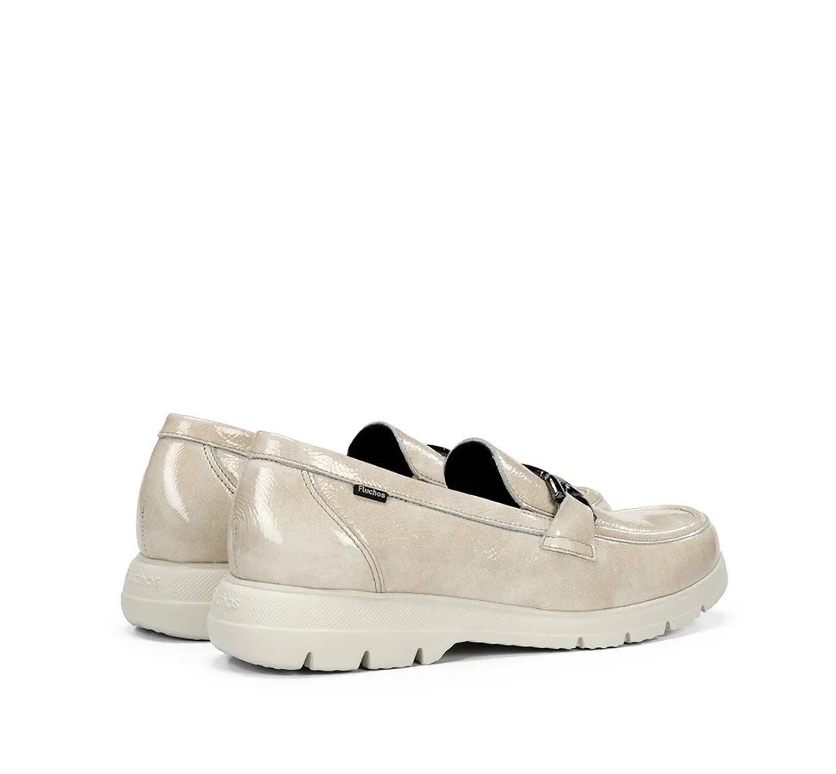 Fluchos Gladis F1794 mocassini donna grigi comfort