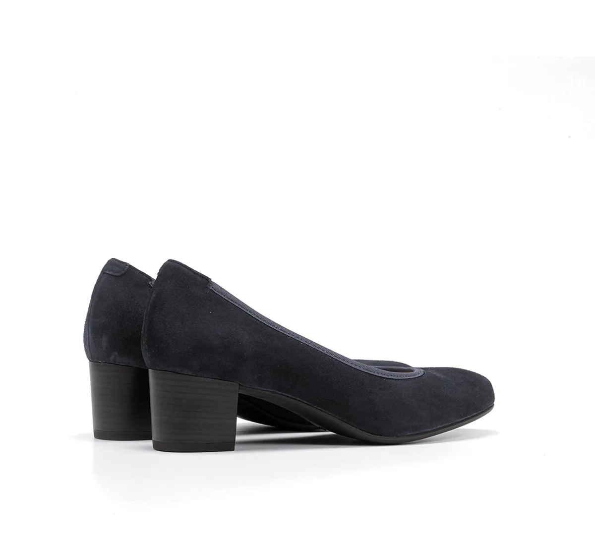 Fluchos Geminis D8469 scarpe donna blu tacco