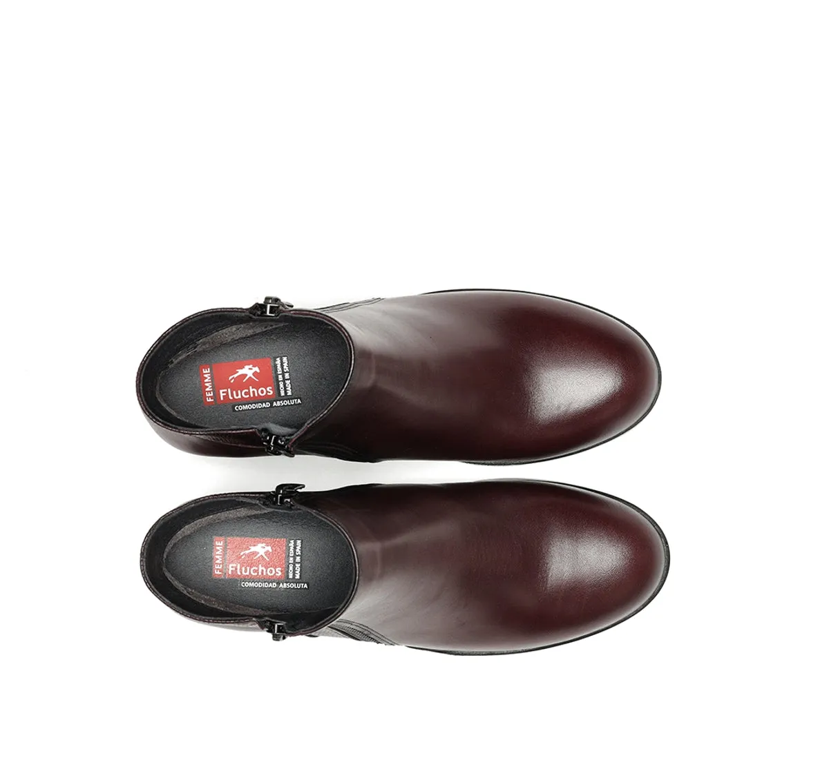 Fluchos Aliss F1367 Stivaletti Bordeaux Pelle