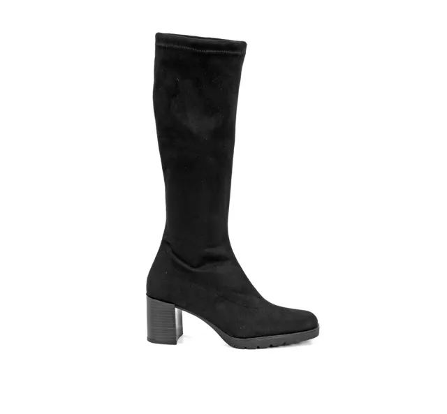 Fluchos Sesma D9807 stivali donna neri tacco alto
