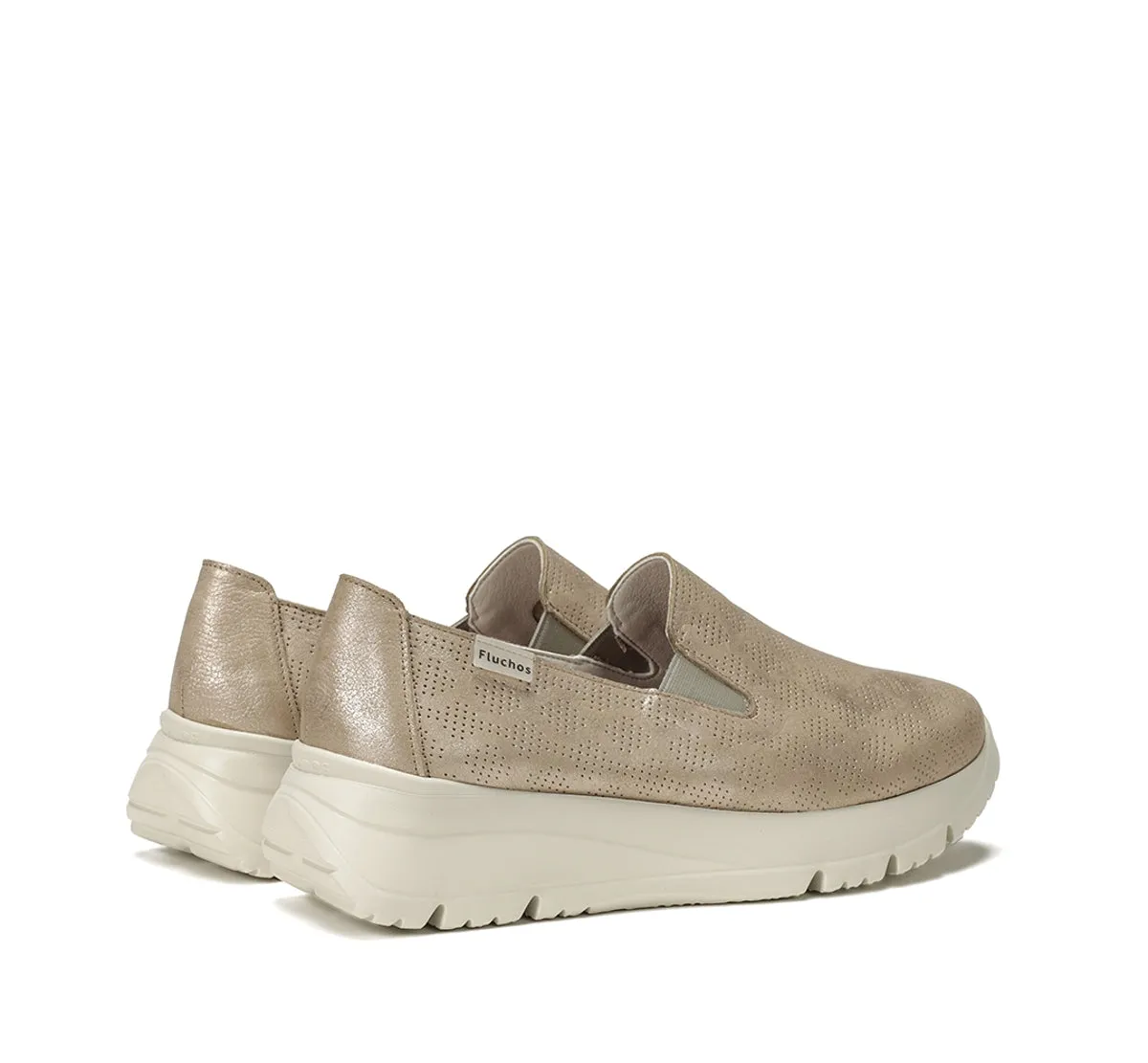 Fluchos Eira F1926 sneakers donna oro casual