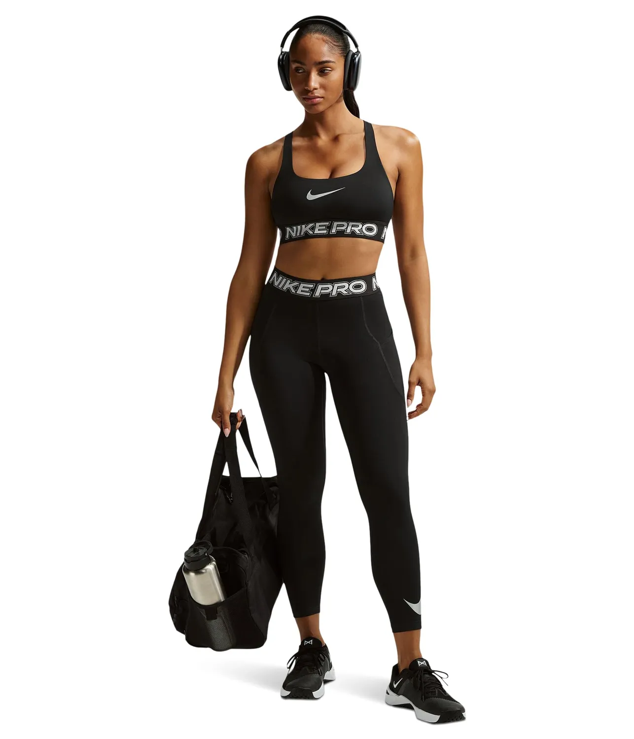 Nike Pro Dri-Fit reggiseno sportivo donna L nero