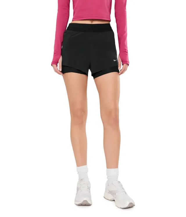 Nike Swift Dri-Fit shorts donna S 2 in 1 corsa