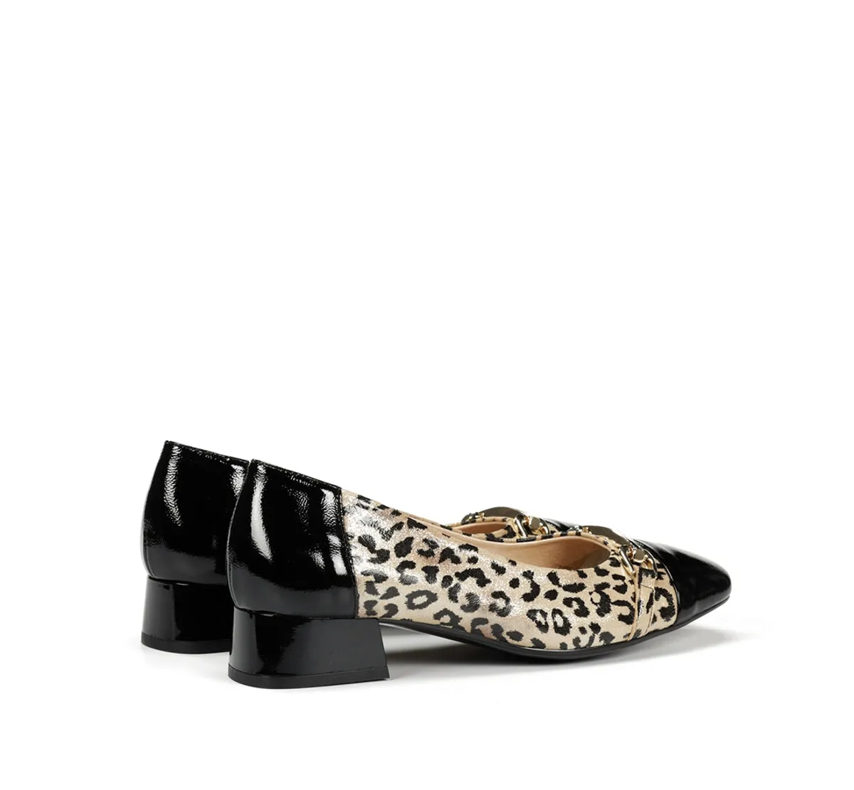 Dorking Gia D9304 mocassini donna neri con tacco